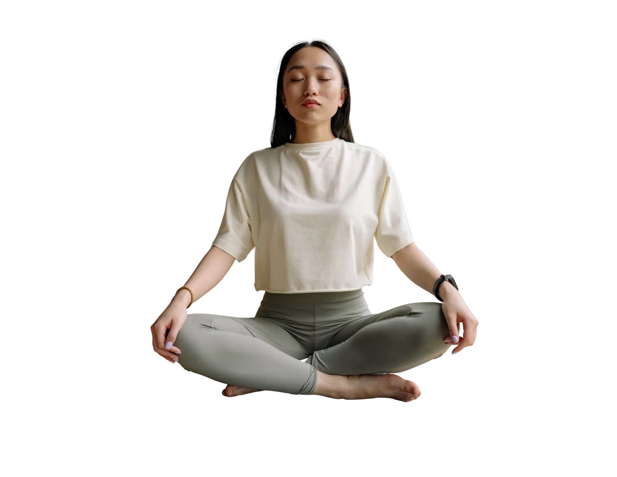 woman meditation for anxiety relief